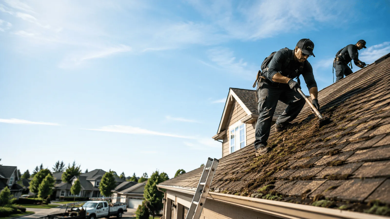 Roof Moss Removal in Highland, KS near me